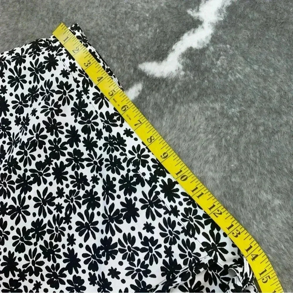 LOFT Daisy Ruffle Wrap Skirt